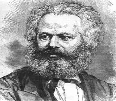 Homepage - Irish Metabolic Rifts 9 Karl Marx portrait